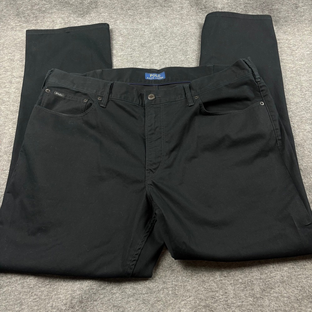 Vtg. 90s Ralph Lauren The Prospect Straight Pants 40x32 Talon Zipper Rare *READ